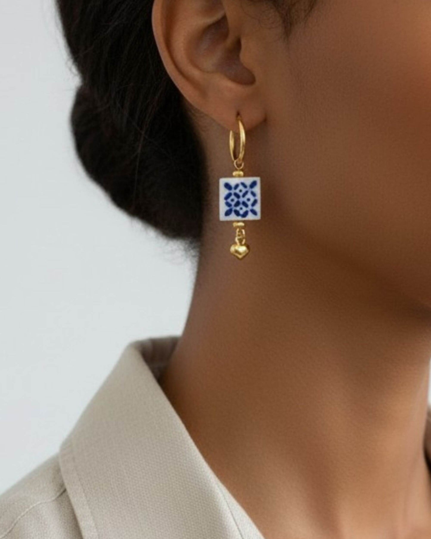 Moorish Tile Earrings