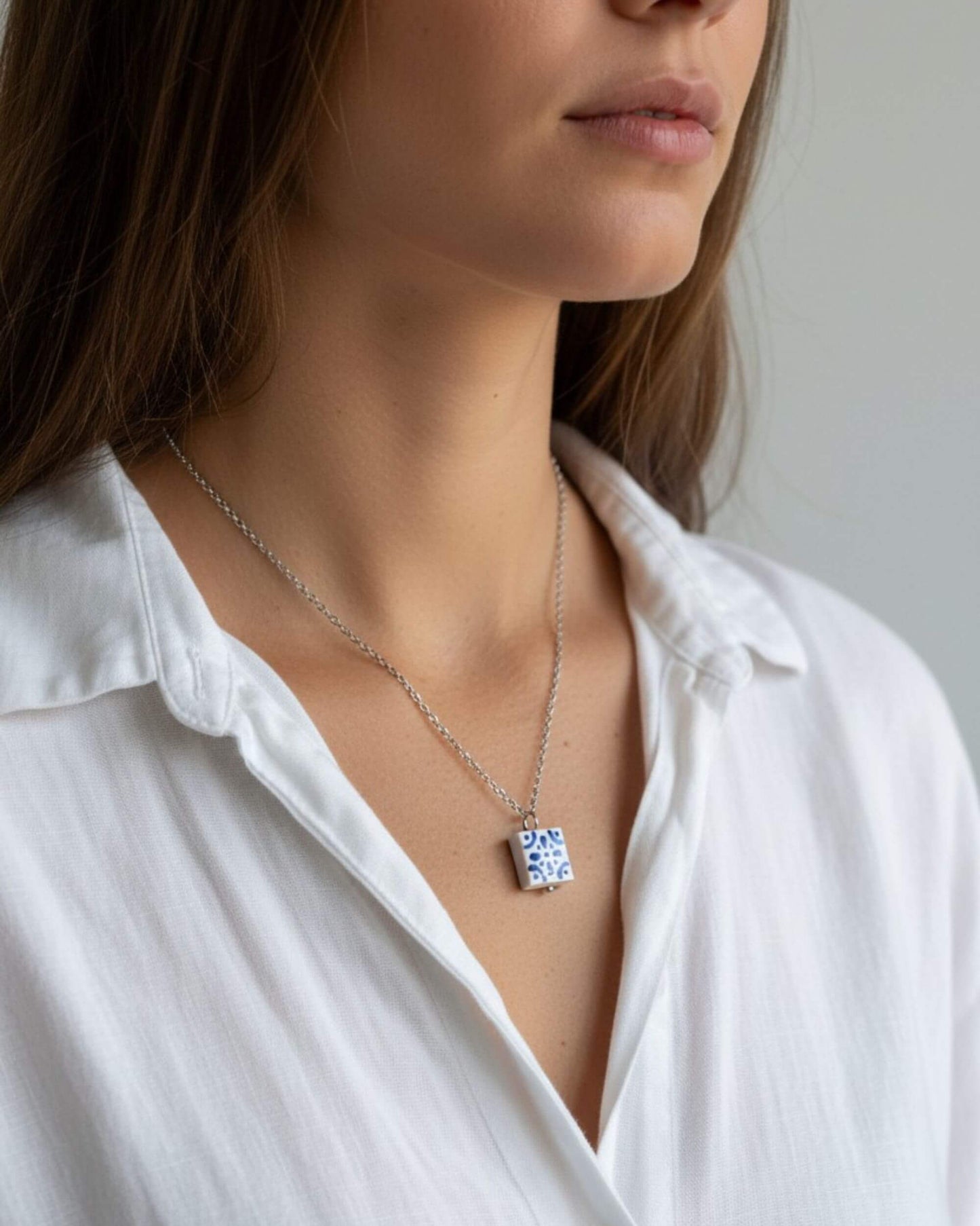 Traditional Tile Necklace